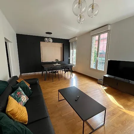 Au Cœur De Coty 3 Chambres Et Billard 90m2 - Les Océane