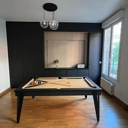 Au Coeur De Coty 3 Chambres Et Billard 90m2 - Les Oceane